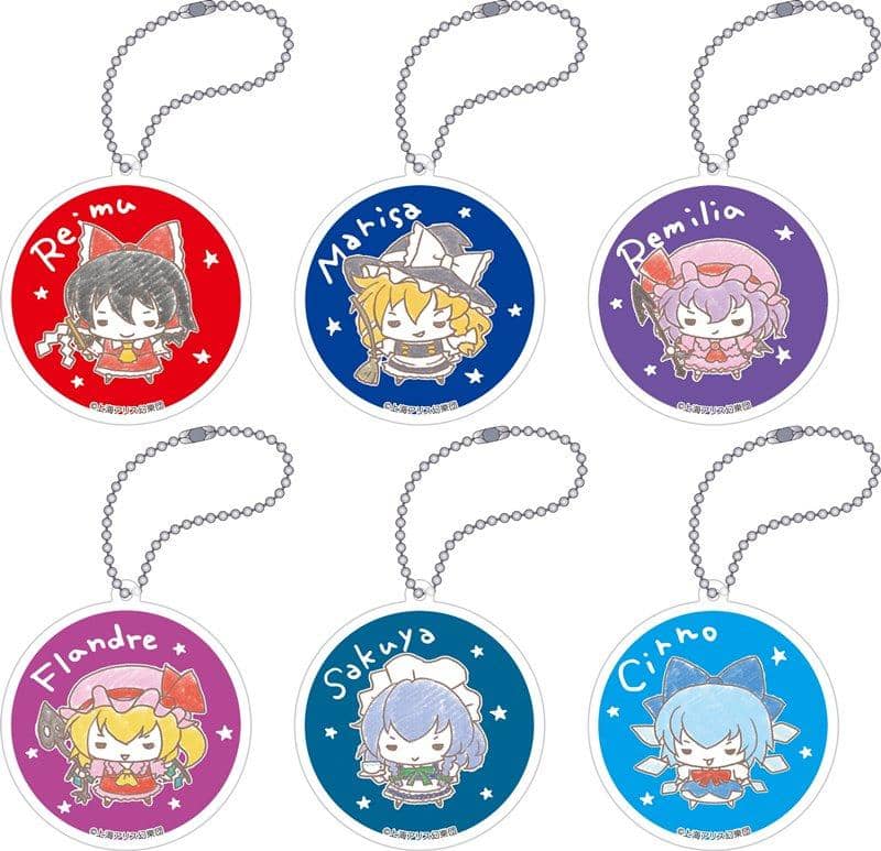 [New Product] Touhou Project Acrylic Keychain Collection 1BOX / Movic Release Date: Around June 2019