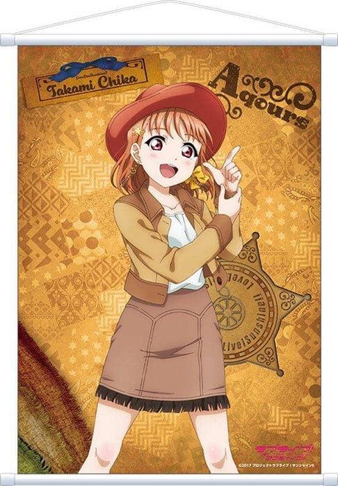 [New] Love Live! Sunshine !! A2 Tapestry / Chika Takami Western Style / Movic Release Date: Around October 2019