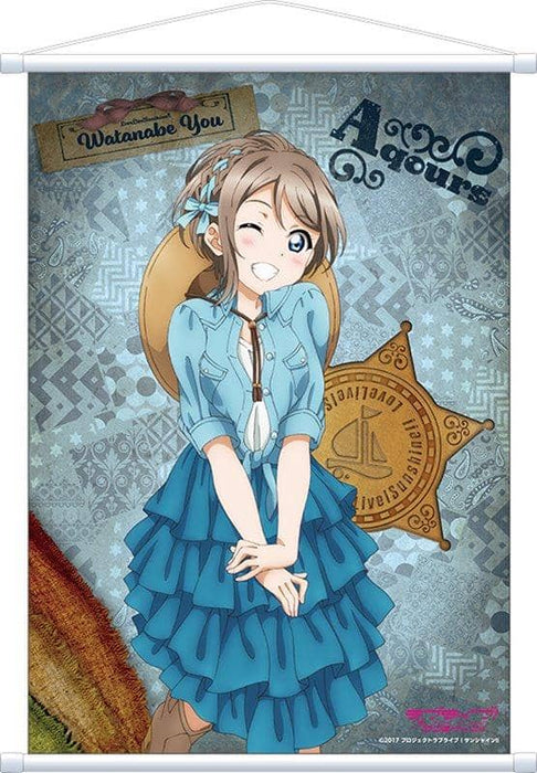 [New] Love Live! Sunshine !! A2 Tapestry / You Watanabe Western Style / Movic Release Date: Around October 2019