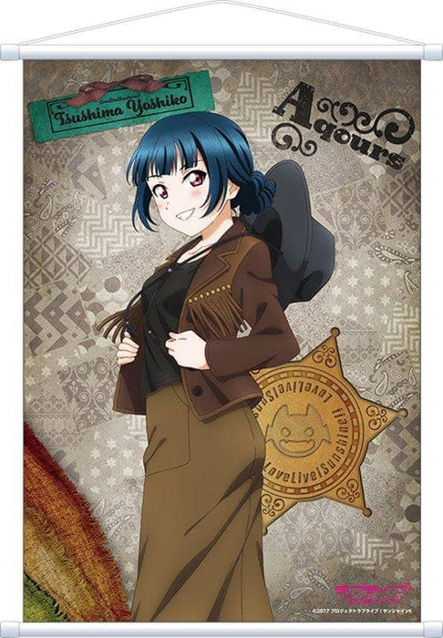 [New] Love Live! Sunshine !! A2 Tapestry / Yoshiko Tsushima Western Style / Movic Release Date: Around October 2019