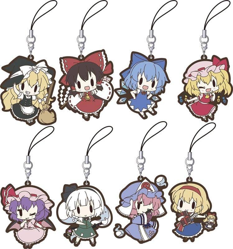 [New Product] Touhou Project Rubber Strap Collection 1BOX / Movic Release Date: Around May 2020
