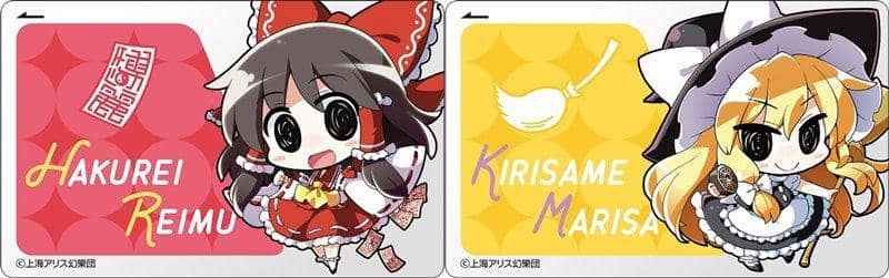 [New] Touhou Project Card Kisekae Sticker / Reimu & Marisa / Movic Release Date: Around March 2020