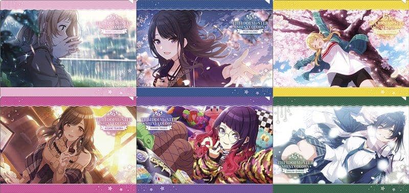 [新] THE IDOLM@STER Shiny Colors Clear File Collection / ABOX 1BOX / Movic 发售日期：2021 年 1 月左右