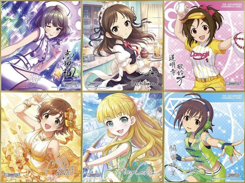 [New Product] The Idolmaster Cinderella Girls (Mobile Version) Mini Shikishi Collection 1BOX / Movic Release Date: Around November 2020