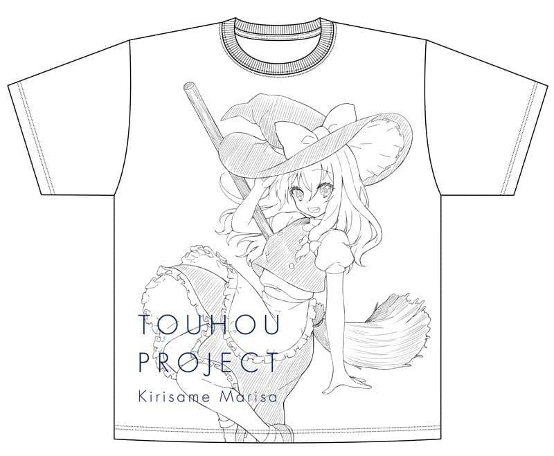 [New] Touhou Project Oversized T-shirt / Marisa / Movie Release Date: Around December 2020