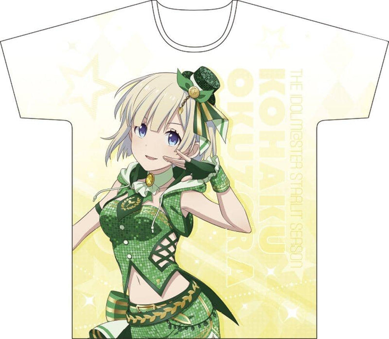 【新品】THE IDOLM@STER Starlit Season Full Graphic T恤/XL码奥空新白/Movic发售日期：2021年12月左右