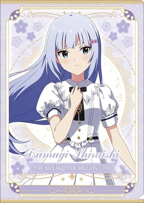 【新品】アイドルマスター ミリオンライブ！ クリアファイル／B　白石 紬 / ムービック 発売日:2021年09月頃