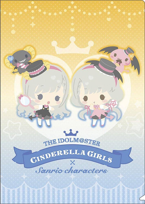 [New] The Idolmaster Cinderella Girls Clear File / Sanrio Characters Hayate Hisakawa & Nagi / Movic Release Date: Around October 2021