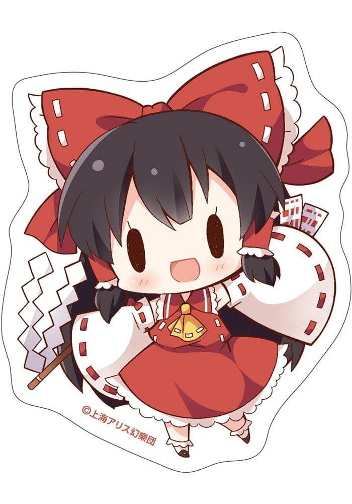 【New Product】Touhou Project Sticker/Reimu / Movic Release Date: Around October 2021