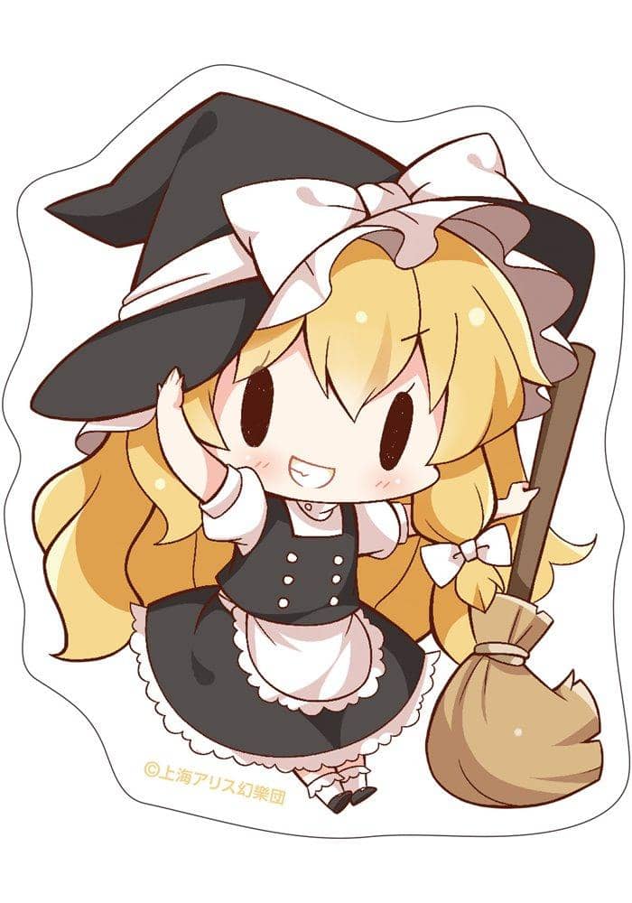 [New Product] Touhou Project Sticker / Marisa / Movic Release Date: Around October 2021