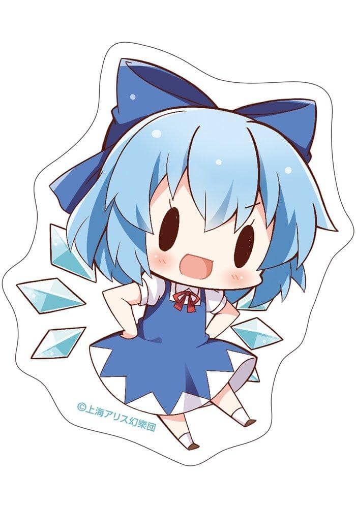 [New Product] Touhou Project Sticker / Cirno / Movic Release Date: Around October 2021