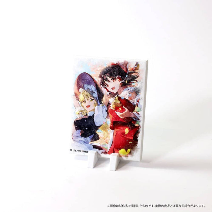 [New] Touhou Project Mini Canvas Magnet / Reimu & Marisa / Movic Release Date: Around August 2021