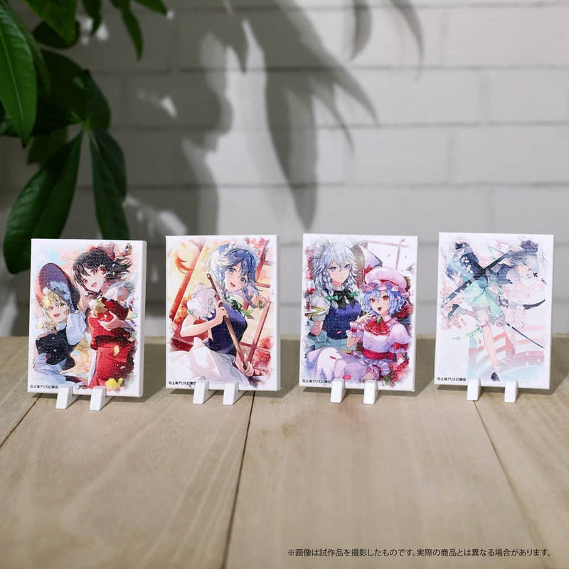 [New Product] Touhou Project Mini Canvas Magnet / Reimu & Marisa / Movic Release Date: Around August 2021
