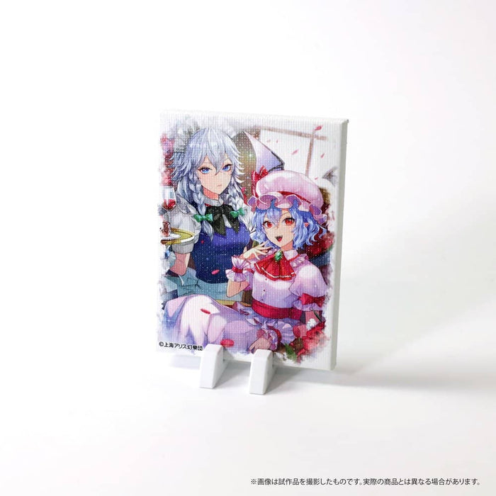 [New] Touhou Project Mini Canvas Magnet / Sakuya & Remilia / Movic Release Date: Around August 2021