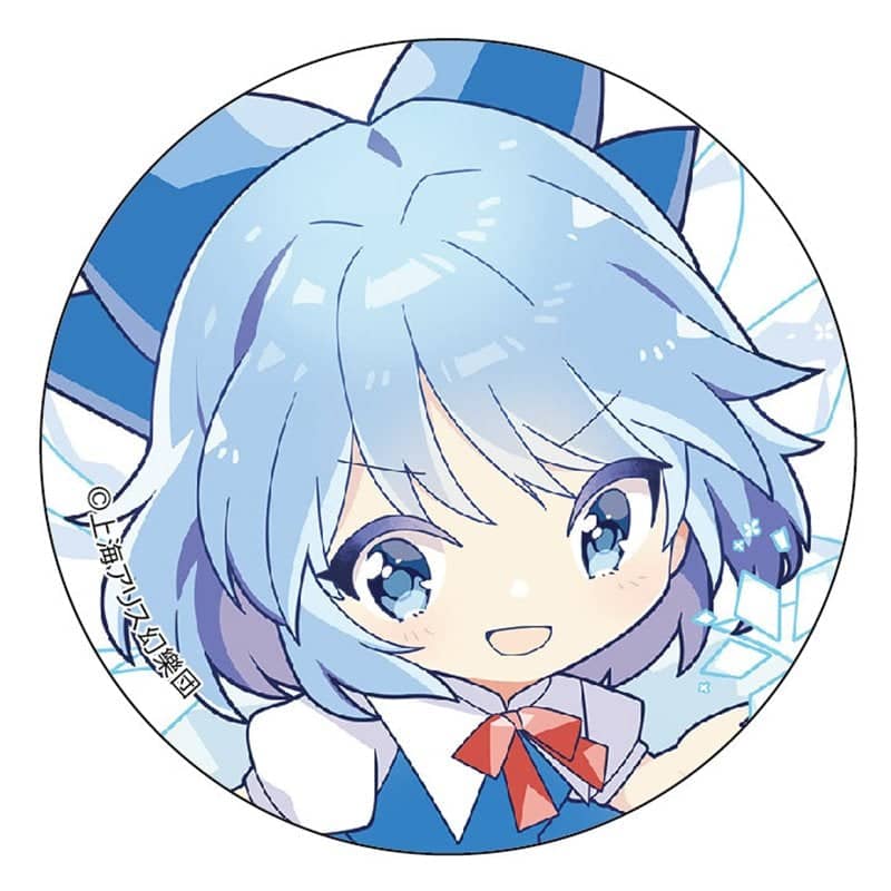【新品】東方Project ぷに缶バッジ／チルノ / ムービック 發售日:2021年08月左右