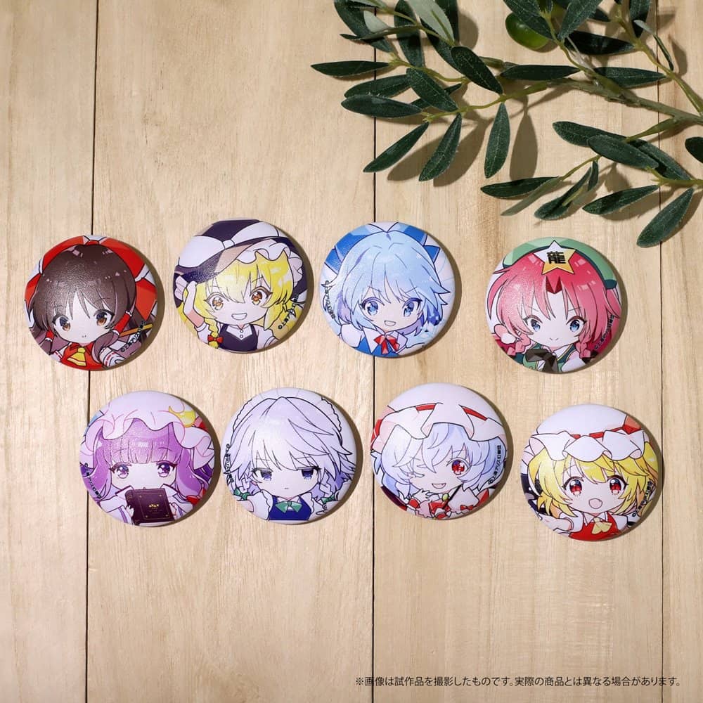 新品】東方Project ぷに缶バッジ／レミリア・スカーレット