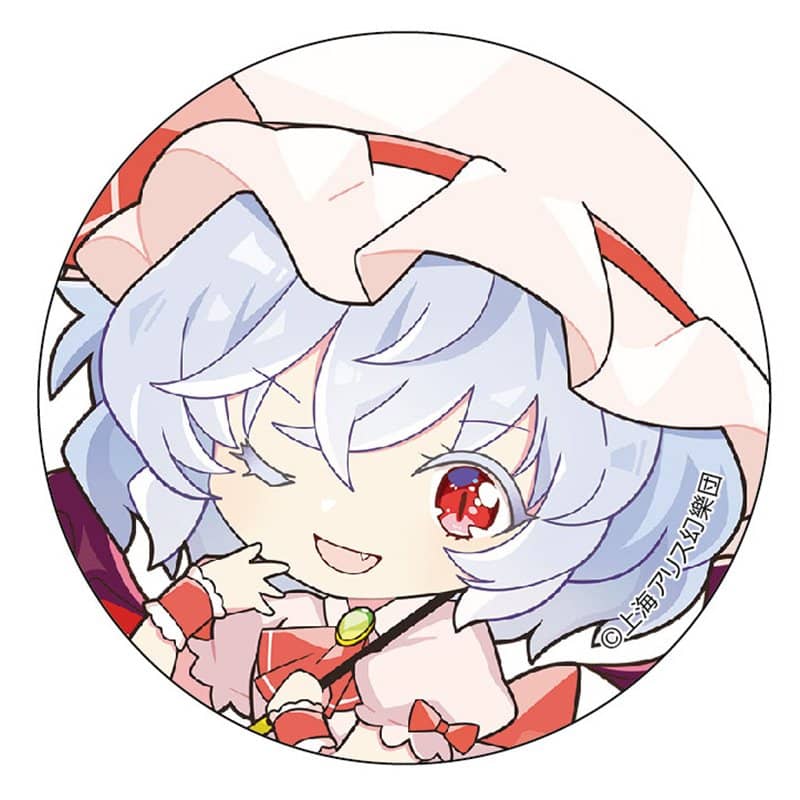 [New Product] Touhou Project Puni Can Badge / Remilia Scarlet / Movic Release Date: Around August 2021