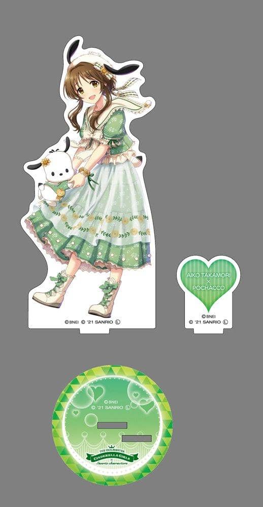 [New] Idol Master Cinderella Girls Acrylic Stand / Sanrio Characters Aiko Takamori / Movie Release Date: Around November 2021