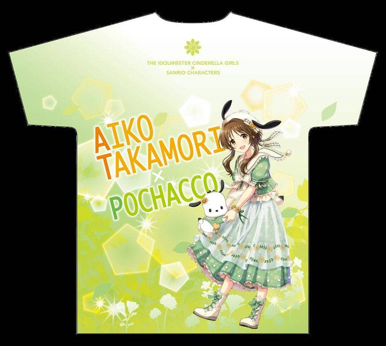 [New] The Idolmaster Cinderella Girls Full Graphic T-shirt / Sanrio Characters Aiko Takamori L / Movie Release Date: Around December 2021