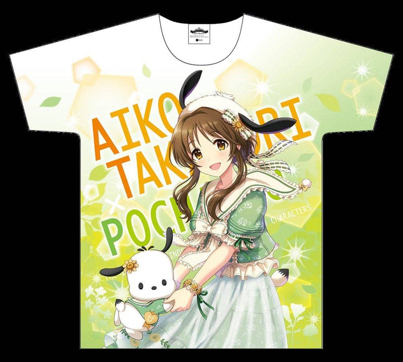 【新品】偶像大师灰姑娘女孩全图T恤/三丽鸥角色高森爱子XL/Movic发售日期：2021年12月左右