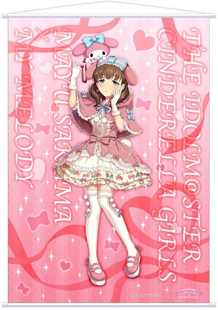 新品】アイドルマスター シンデレラガールズ B2タペストリー／サンリオ