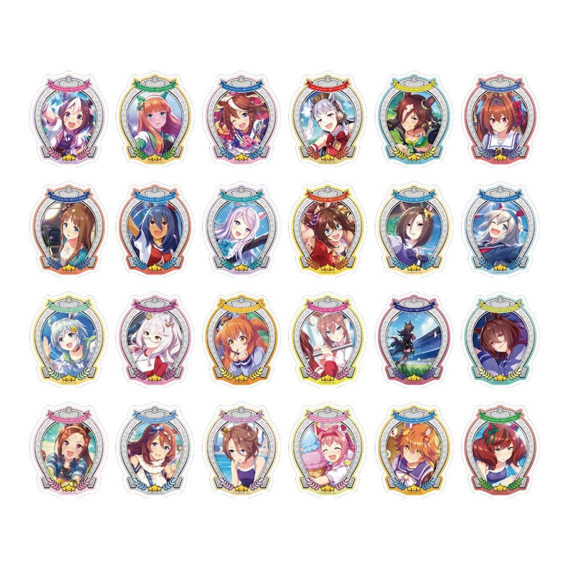 【新品】ウマ娘 プリティーダービー ぺたコレクション／全24種 10パック入り 1BOX / ムービック 發售日:2022年04月頃