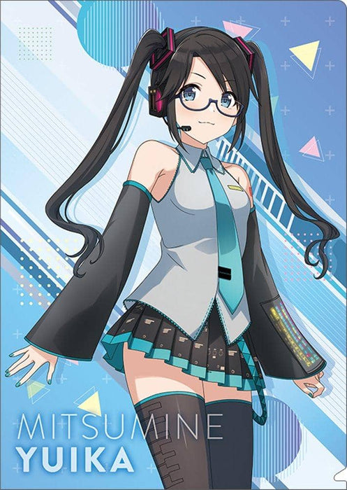 [New] Idol Master Shiny Colors Clear File Set / Peer Pro Characters A Yuka Mitsumine & Hatsune Miku / Movie Release Date: Around March 2022