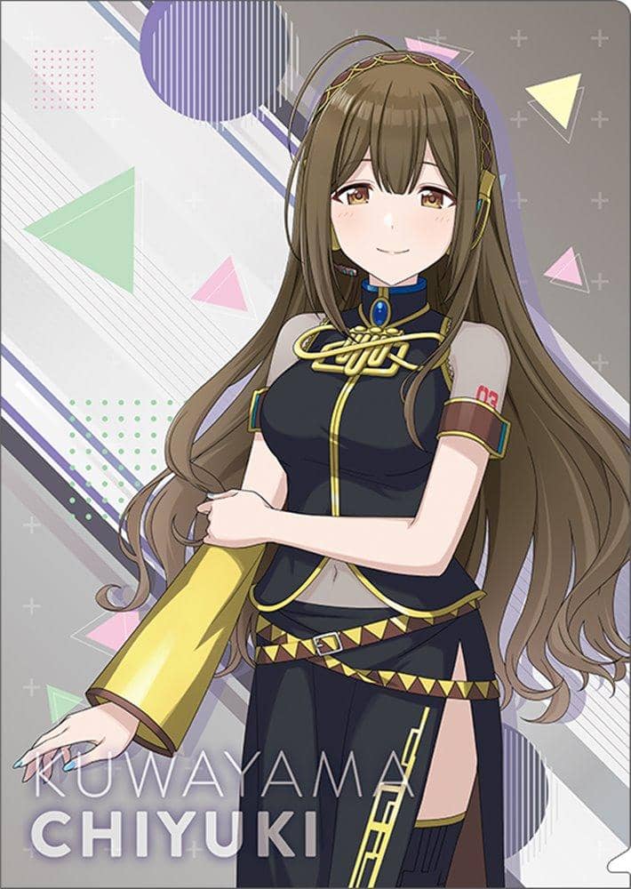 [New] Idol Master Shiny Colors Clear File Set / Peer Pro Characters C Chiyuki Kuwayama & Luka Kanon / Movie Release Date: Around March 2022