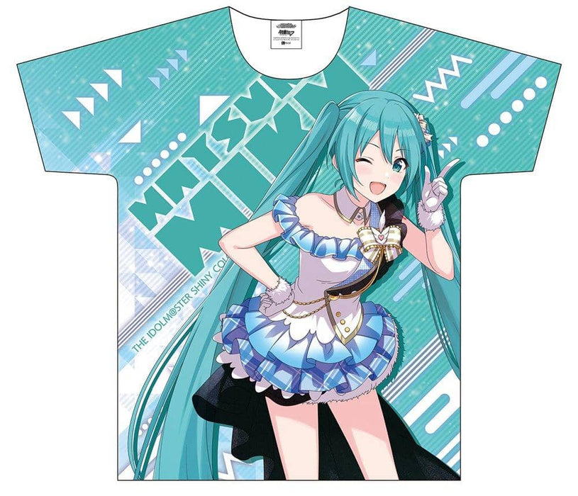 [New] Idolmaster Shiny Colors Full Graphic T-shirt / Piapro Characters D Hatsune Miku / Movic Release Date: Around March 2022