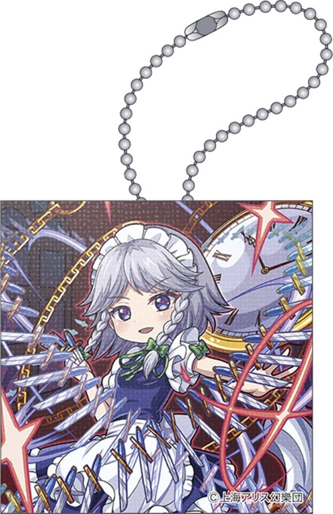 【新品】東方Project ピクチャーボードキーホルダー／十六夜咲夜 / ムービック 発売日:2022年06月頃