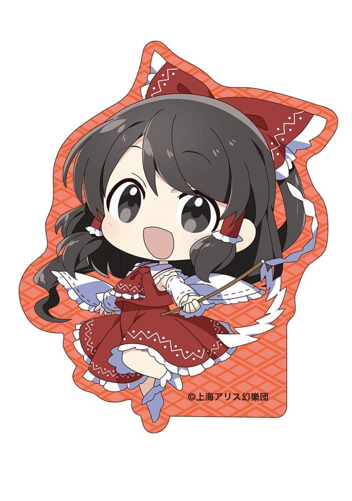 [新]东方Project贴纸/第二版博丽灵梦/Movic发售日期：2022年12月左右