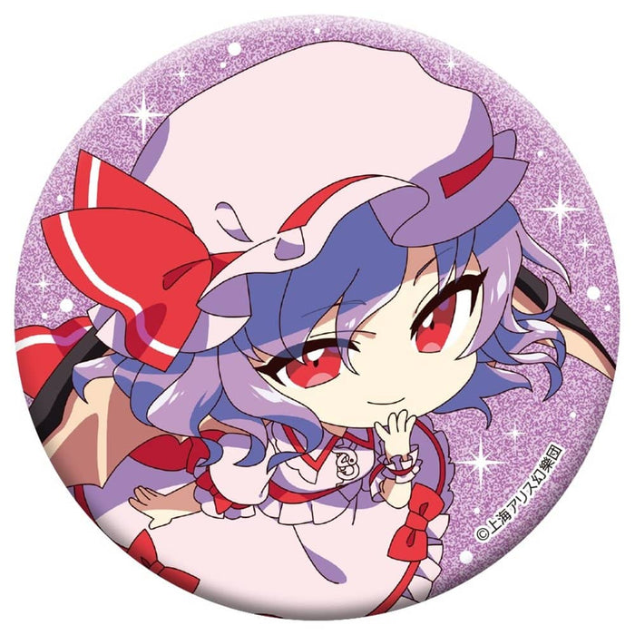 [New] Touhou Project Glitter Can Badge / Remilia Scarlet / Movic Release Date: Around August 2022