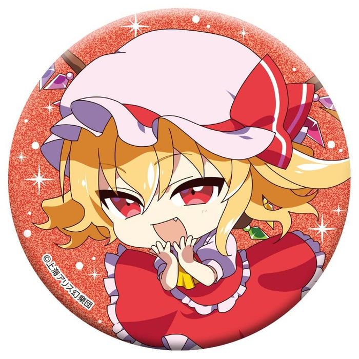 [New] Touhou Project Glitter Can Badge / Flandre Scarlet / Movic Release Date: Around August 2022