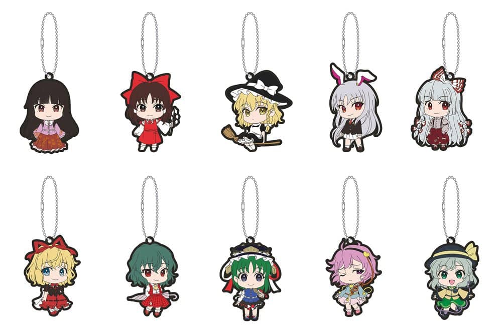 [New] Touhou Project Rubber Keychain Collection 1BOX / Movic Release Date: Around August 2023