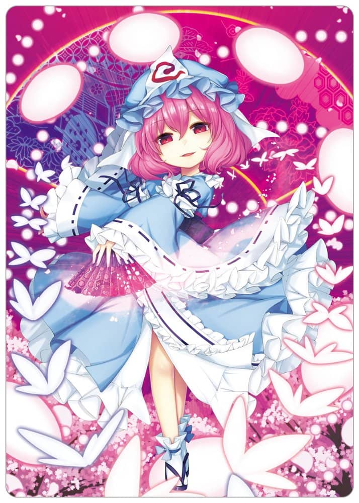 【新品】東方Project 下敷き／D　西行寺幽々子 / ムービック 発売日:2023年08月頃