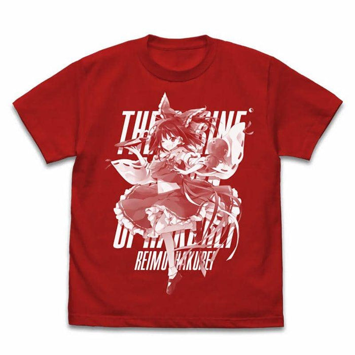 [New] Touhou Project Reimu Hakurei Eretto Ver. T-shirt / RED-S (resale) / 2D Cospa Release date: Around November 2020