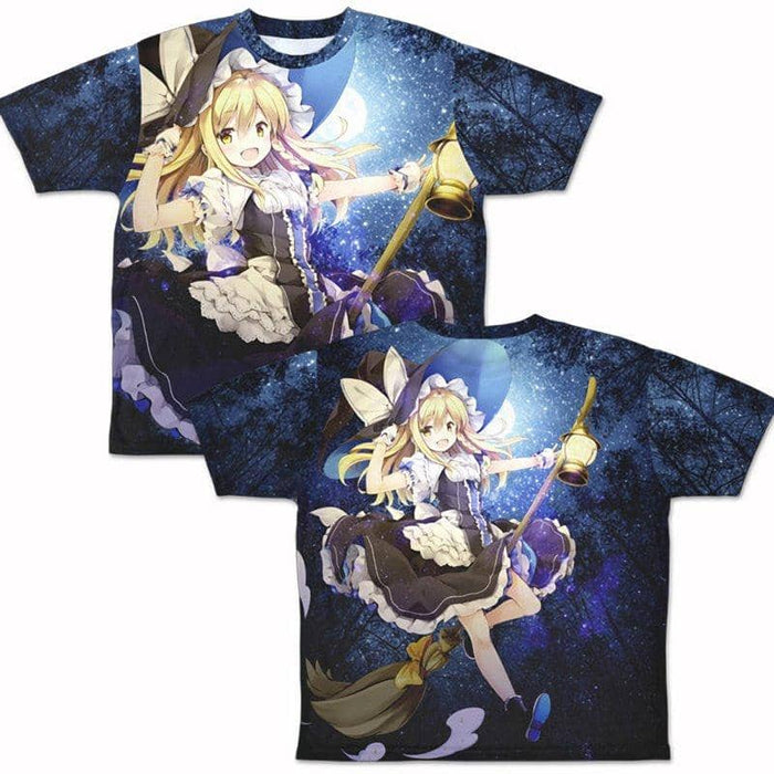 [New] Touhou Project Marisa Kirisame Eri Natsume Ver. Double-sided full graphic T-shirt / S / Axia Release date: Around November 2020