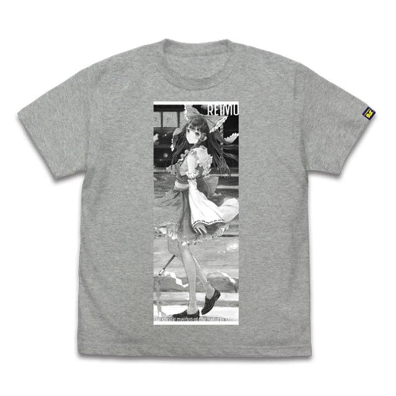 【新】东方Project Cospa 25周年纪念博丽岸田玲梦T恤GRAY-XL / 2D Cospa发售日：2020年8月31日