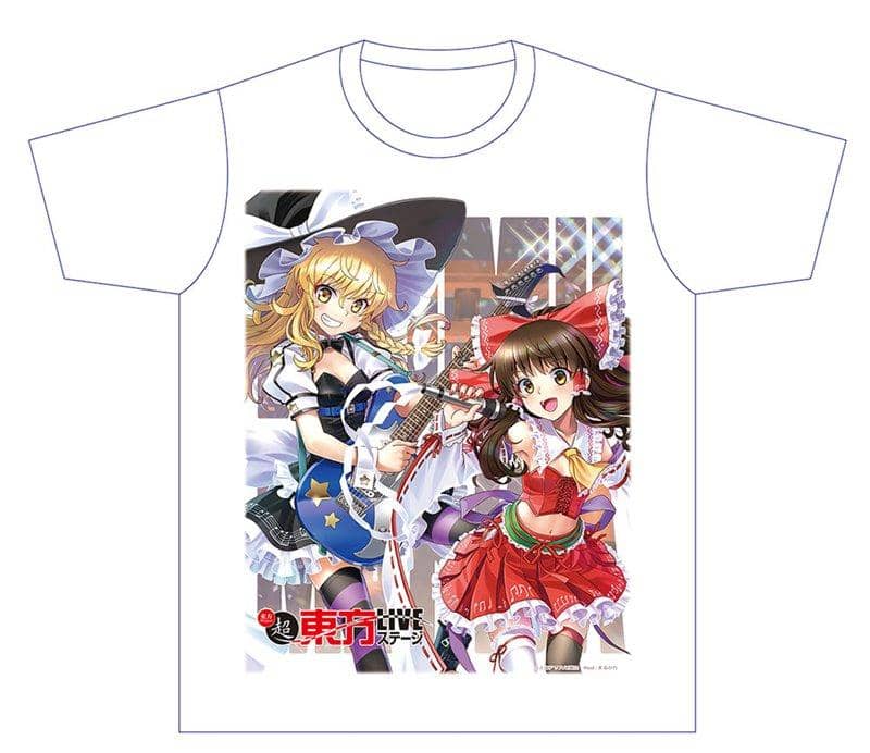 【New Product】Super Touhou LIVE Stage Full Color T-shirt Free Size / Hakurei Shrine Revere Association Release Date: Around April 2021 (Orders accepted until March 31)