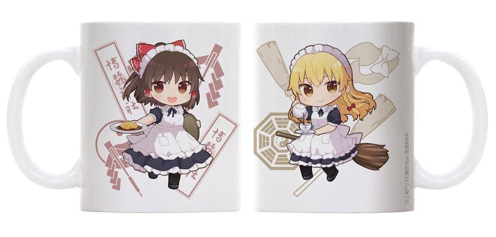 [New] Touhou Project x Cure Maid Cafe Reimu & Marisa Full Color Mug / 2D Cospa Release Date: January 2022
