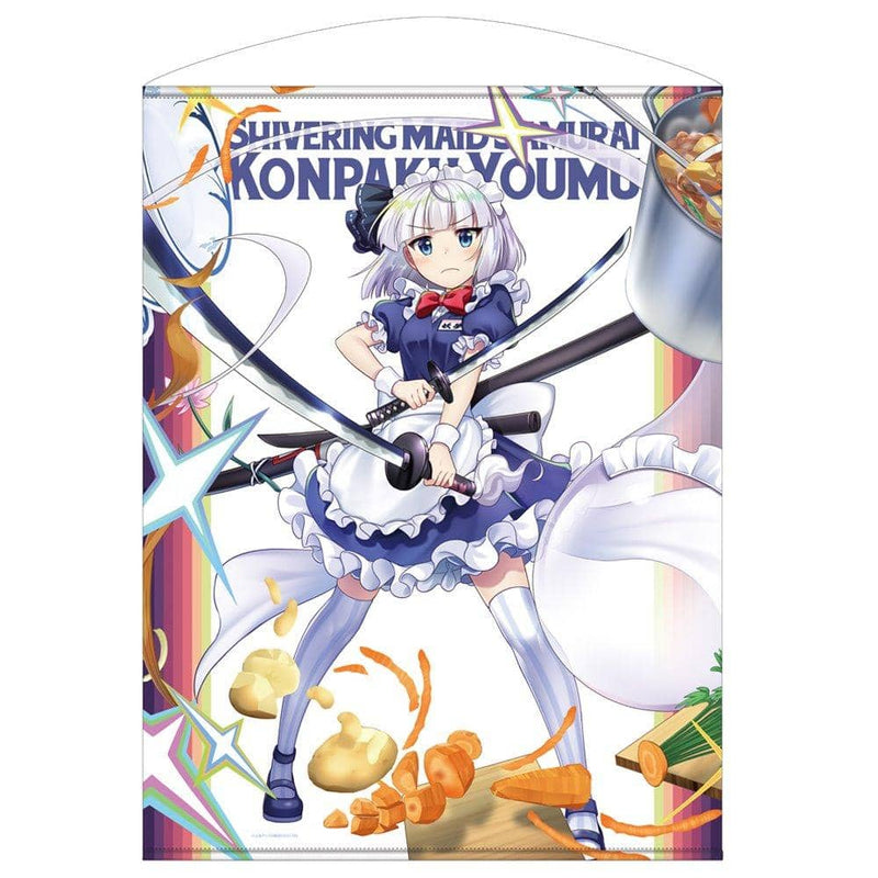 【新品】東方LostWord 魂魄妖夢【戦慄のメイド侍】 100cm掛毯 / 二次元コ斯帕 發售日:2021年08月31日