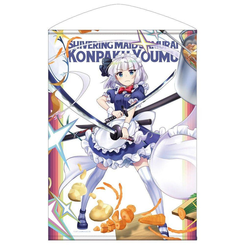 【新品】東方LostWord 魂魄妖夢【戦慄のメイド侍】B2タペストリー / 二次元コスパ 発売日:2021年08月31日