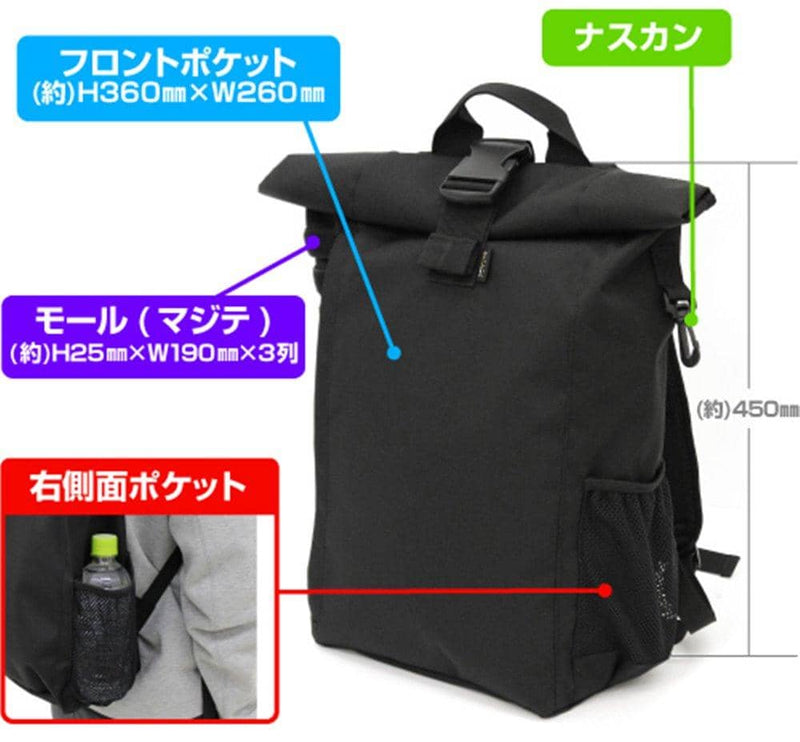 【新品】アイドルマスター シンデレラガールズ ロールトップバックパック / 二次元コスパ 発売日:2022年02月頃