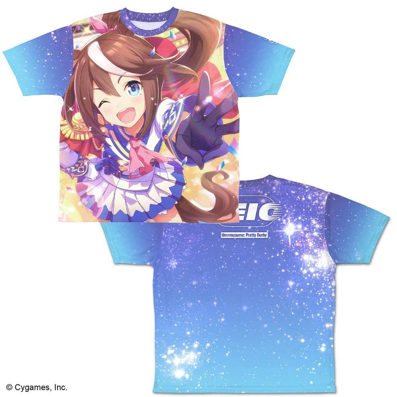 【新品】ウマ娘 プリティーダービー トウカイテイオー 両面フルグラフィックTシャツ/S / 二次元コスパ 発売日:2022年06月頃