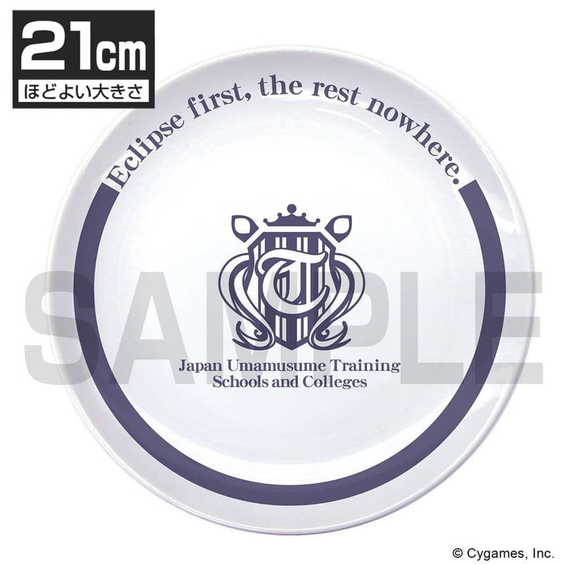 【新品】ウマ娘 プリティーダービー トレセン学園校章入り 21cmごはんプレート / 二次元コスパ 発売日:2022年10月頃