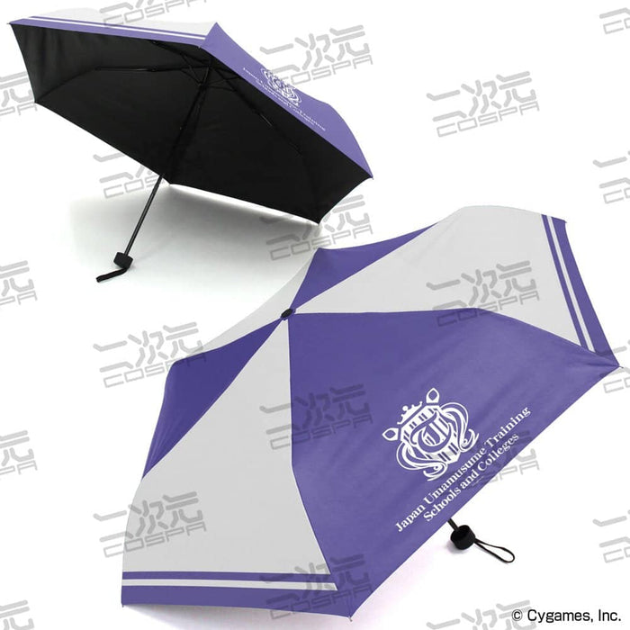 [New] Uma Musume Tresen Gakuen School Emblem Folding Umbrella / 2D Cospa Release Date: Around October 2022