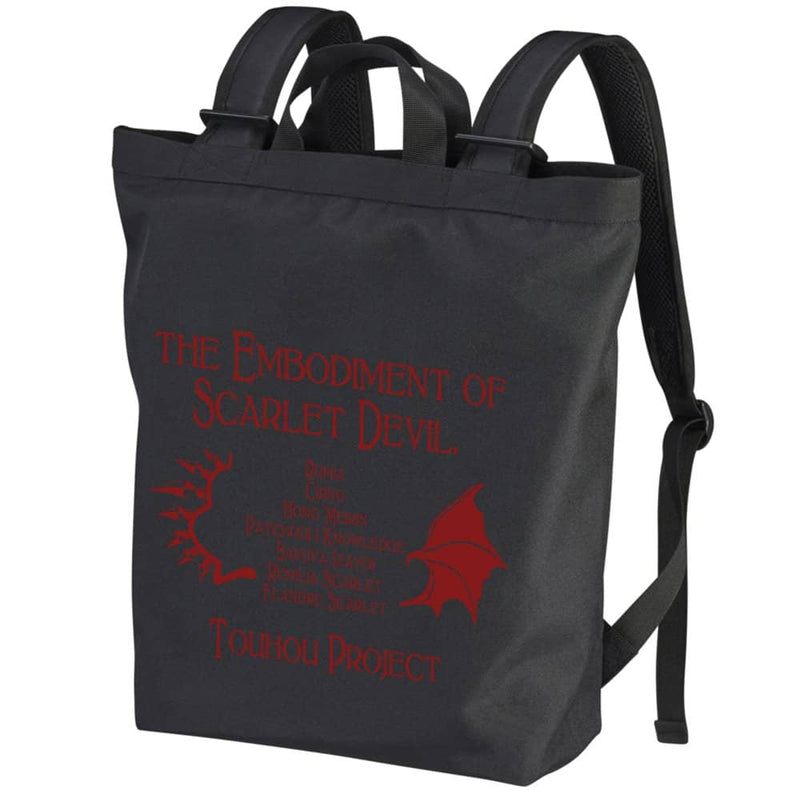 【新】东方Project Koumakyo 2way背包/黑色（转售）/2D Cospa 发售日期：2023年11月左右