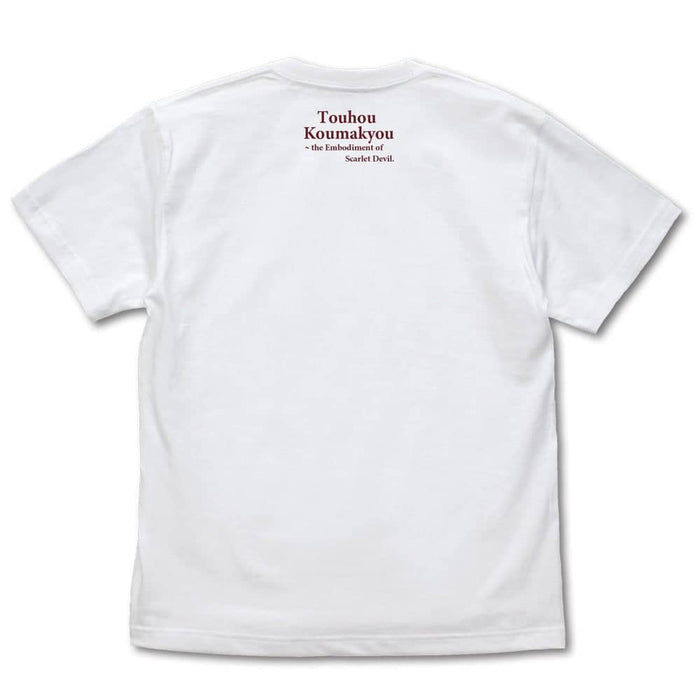 【新品】東方Project 紅魔館 Tシャツ「大・東方Project展」/WHITE-S（再販） / 二次元コスパ 発売日:2024年04月頃