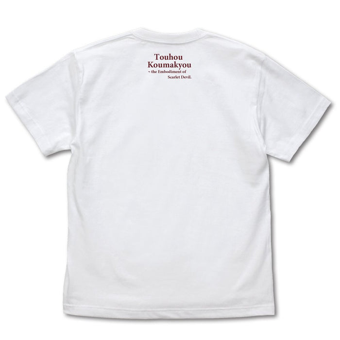 【新品】東方Project 紅魔館 Tシャツ「大・東方Project展」/WHITE-S（再販） / 二次元コスパ 発売日:2024年04月頃
