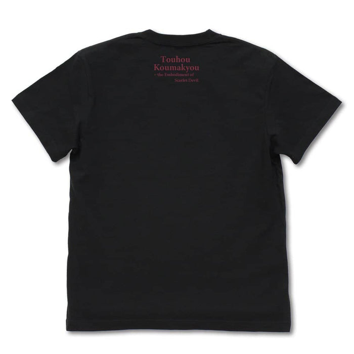 【新品】東方Project 紅魔館 Tシャツ「大・東方Project展」/BLACK-S（再販） / 二次元コスパ 発売日:2024年04月頃